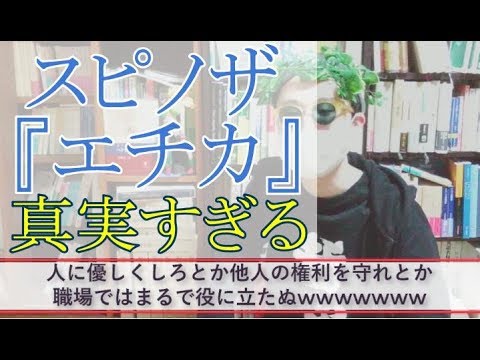 スピノザ『エチカ』の内容がたった２頁でわかりやすく要約された本を紹介